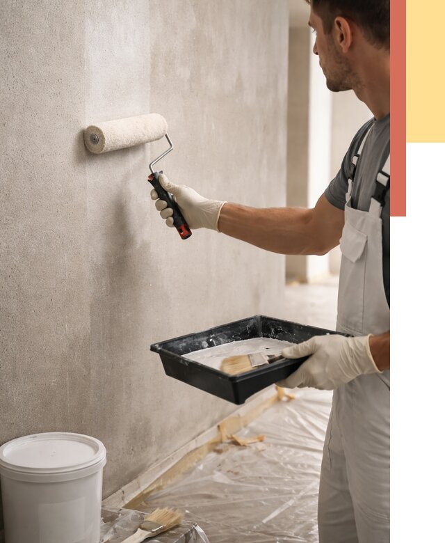 Грунтовка стен в Орехово-Зуево от 2292 руб. м2 — быстро, недорого, с материалом | ОТДЕЛОЧНИК-Рхв