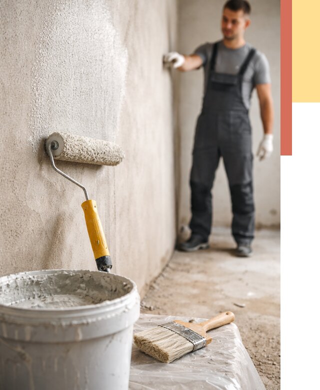 Нанесение бетоноконтакта на стены в Орехово-Зуево от 4376 руб. быстро и недорого | ОТДЕЛОЧНИК-Рхв