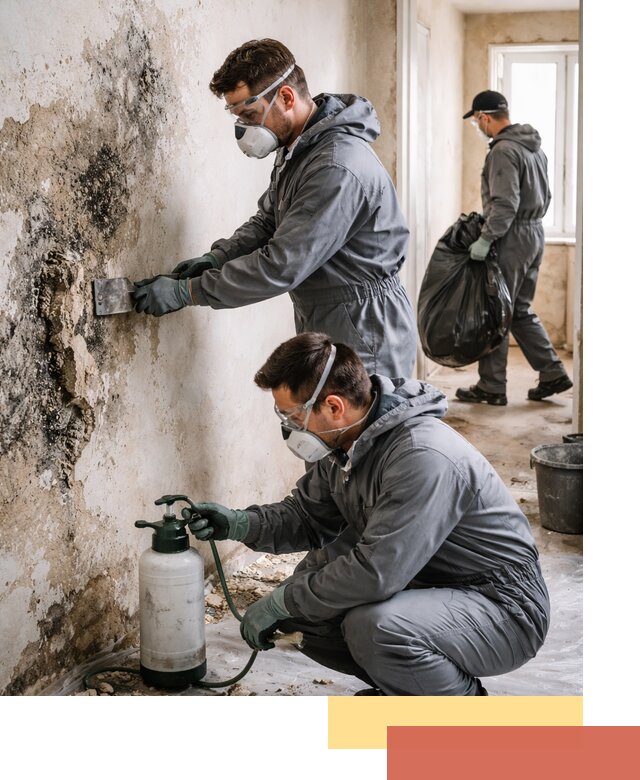 Удаление плесени со стен профессионально в Орехово-Зуево