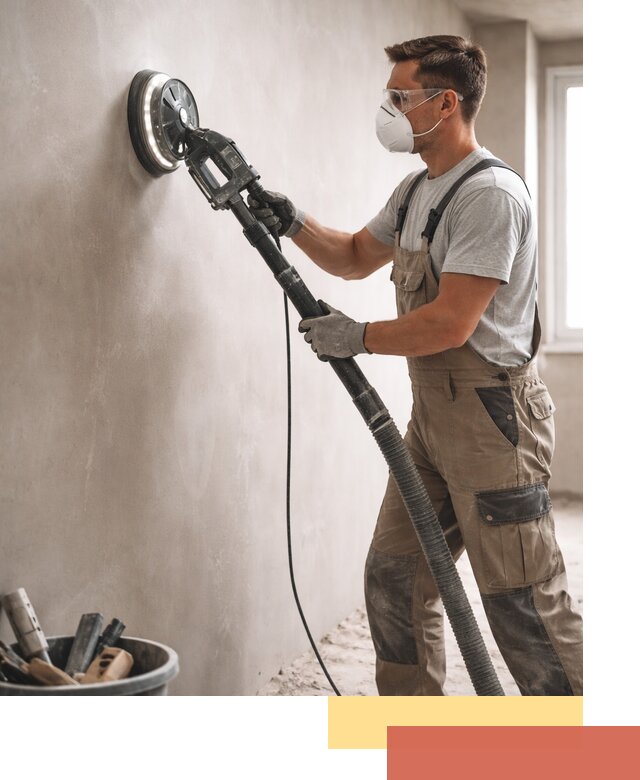 Профессиональная шлифовка стен в Орехово-Зуево быстро и качественно