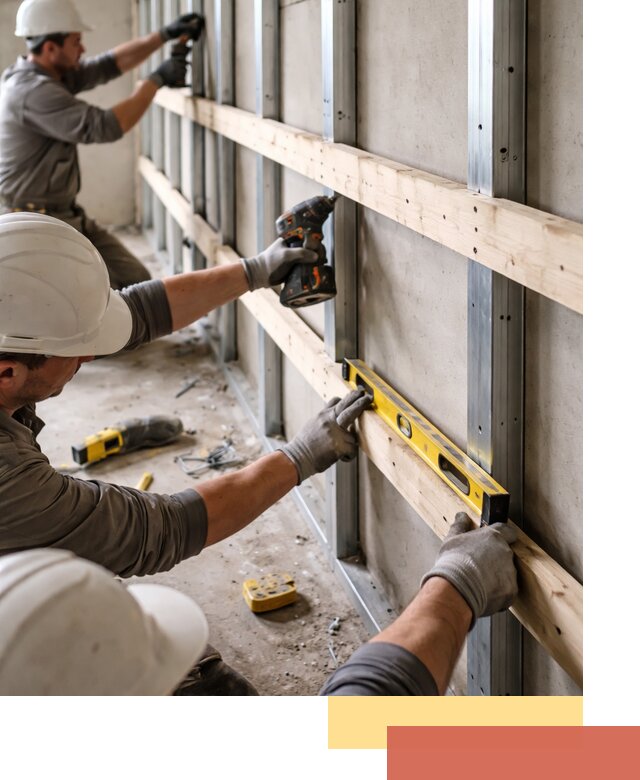 Устройство обрешетки под панели в Орехово-Зуево