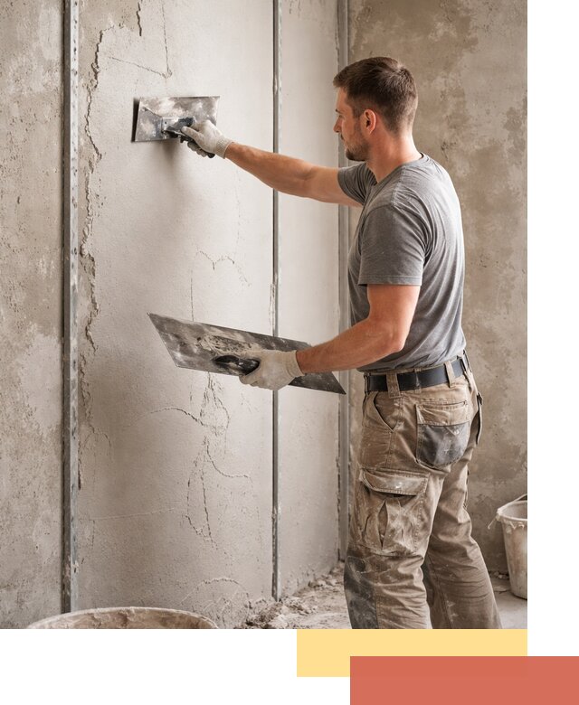 Штукатурка стен гипсовая в Орехово-Зуево — качественный и быстрый монтаж