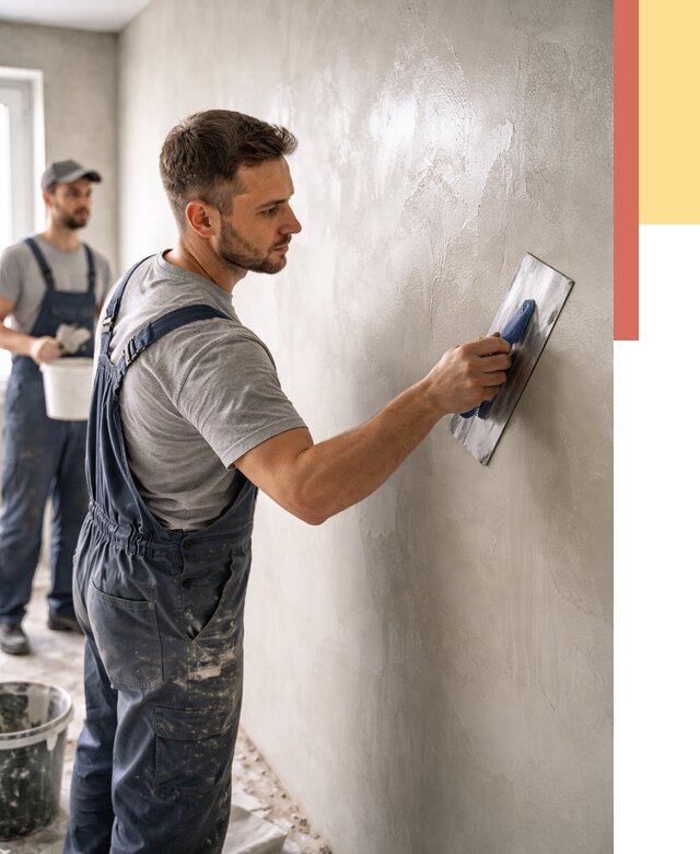 Глянцевание штукатурки стен в Орехово-Зуево от 7815 руб. — услуги и затирка | ОТДЕЛОЧНИК-Рхв