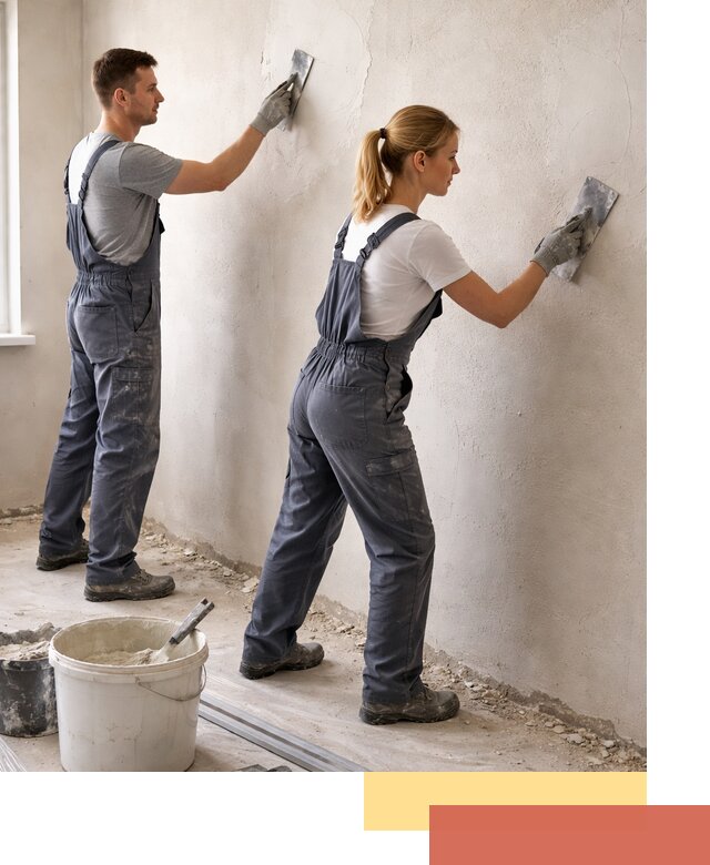 Штукатурка стен под обои в Орехово-Зуево профессионально и быстро