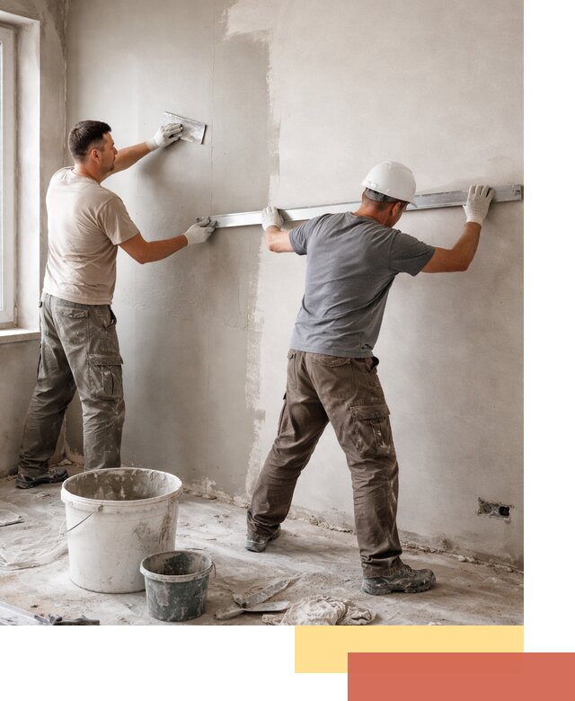 Штукатурка стен под покраску в Орехово-Зуево качественно и быстро