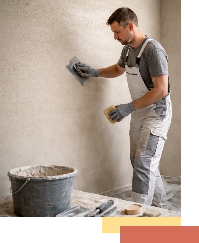 Декоративная штукатурка травертин в Орехово-Зуево для стен и потолков