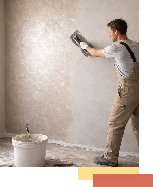 Декоративная штукатурка «Мокрый шелк» под ключ в Орехово-Зуево