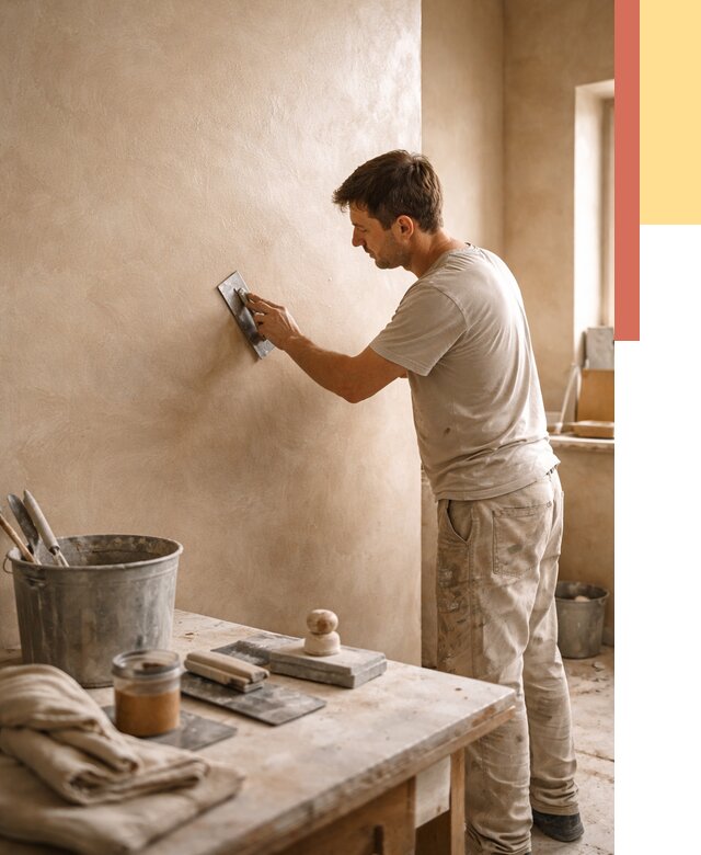 Марокканская штукатурка таделакт в Орехово-Зуево под ключ от 4376 руб. | ОТДЕЛОЧНИК-Рхв