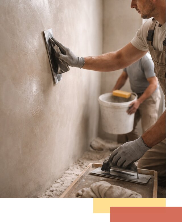 Нанесение марокканской штукатурки таделакт в Орехово-Зуево