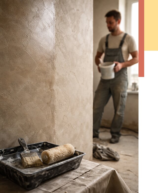 Нанесение воска на штукатурку в Орехово-Зуево от 3647 руб. | Услуги ОТДЕЛОЧНИК-Рхв