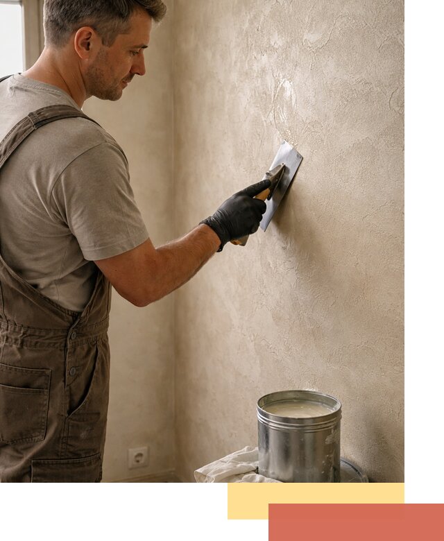 Нанесение воска на штукатурку в Орехово-Зуево для защиты и блеска