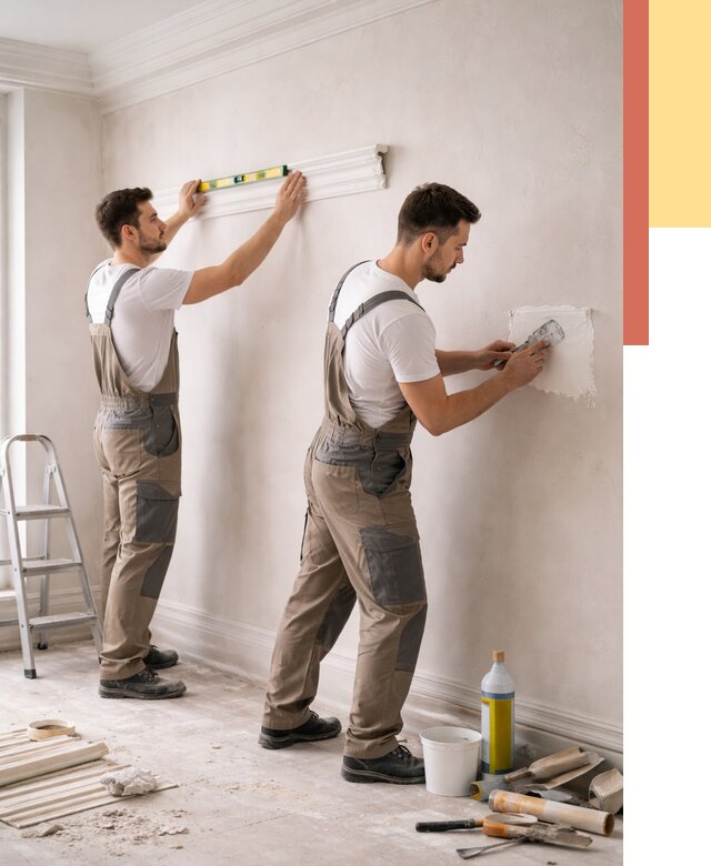 Монтаж лепнины на стены в Орехово-Зуево от 4689 руб. — недорого, быстро | ОТДЕЛОЧНИК-Рхв