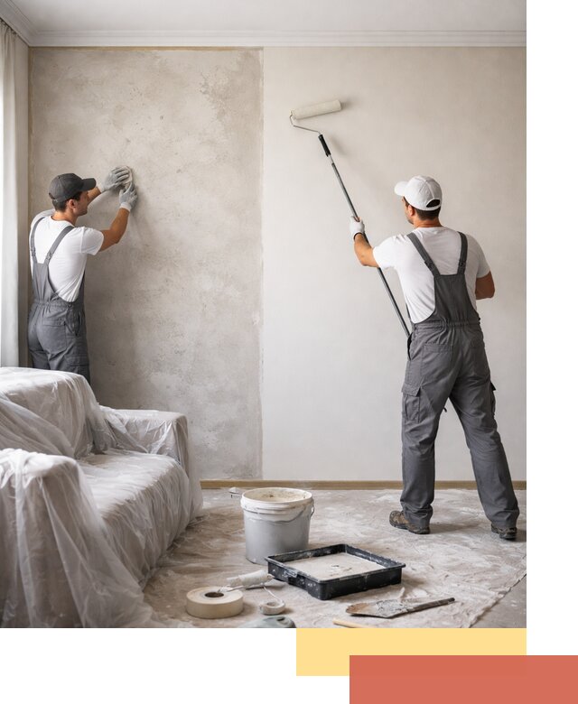 Покраска стен антивандальной краской в Орехово-Зуево