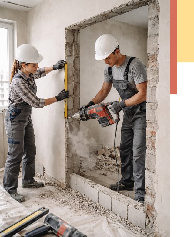 Создание проемов в стенах в Орехово-Зуево от 6773 руб. — алмазная резка и расширение | ОТДЕЛОЧНИК-Рхв