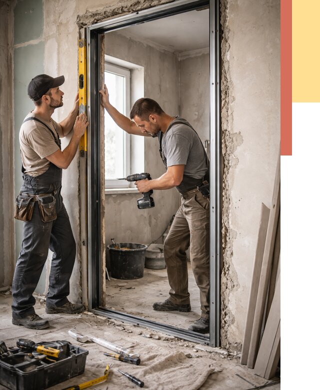 Закладка дверного проема в Орехово-Зуево от 3647 руб. — быстро и недорого | ОТДЕЛОЧНИК-Рхв