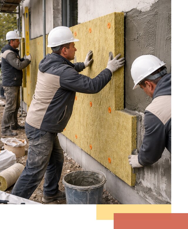 Утепление стен минватой в Орехово-Зуево — тепло и звукоизоляция