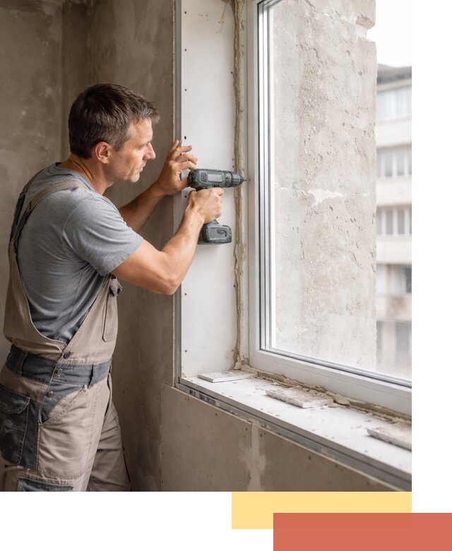 Монтаж гипсокартонных откосов в Орехово-Зуево под ключ