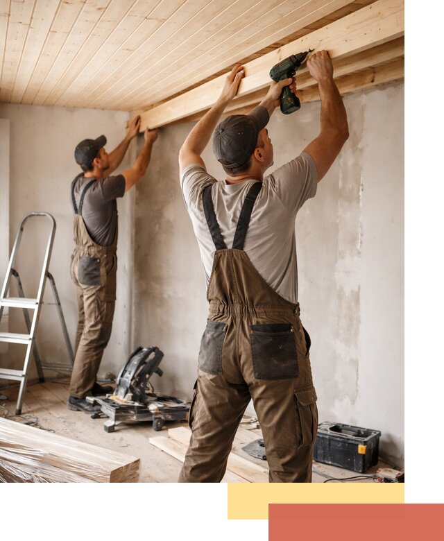 Монтаж потолка из вагонки в Орехово-Зуево профессионально и аккуратно