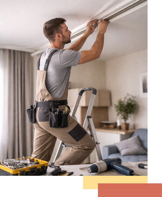 Ремонт натяжных потолков в Орехово-Зуево — качественно и оперативно