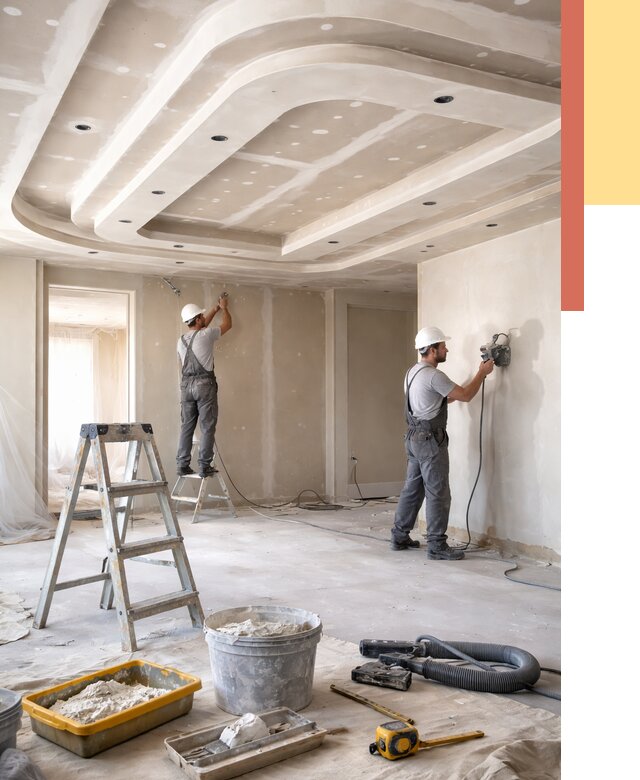 Многоуровневый потолок из гипсокартона в Орехово-Зуево от 782 руб. под ключ | ОТДЕЛОЧНИК-Рхв