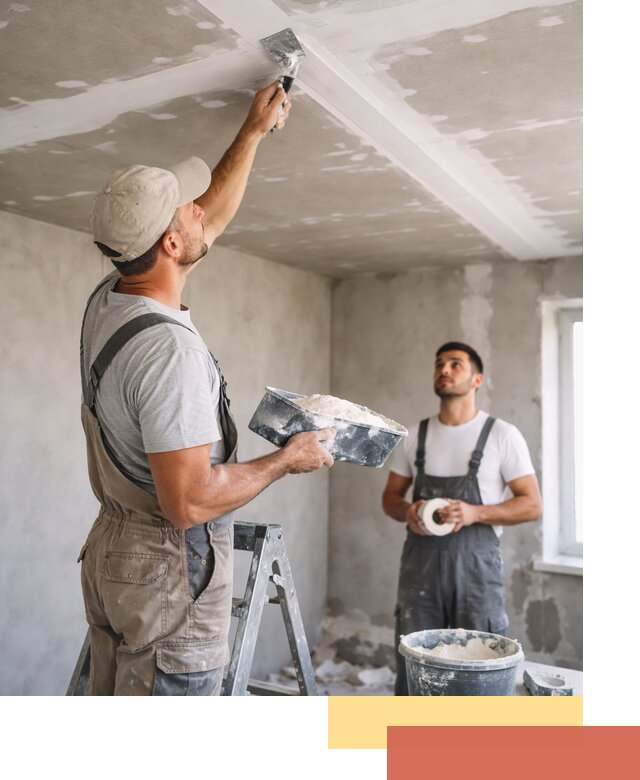 Обработка швов потолка ГКЛ в Орехово-Зуево: качественная заделка и шпатлевка