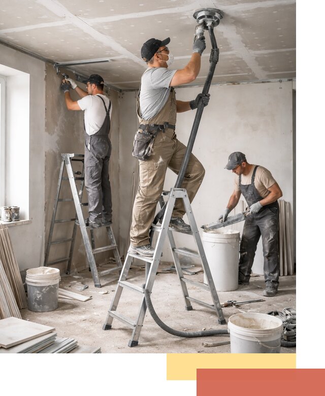 Ремонт потолка из гипсокартона в Орехово-Зуево: быстрый и качественный монтаж