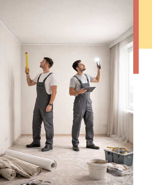 Отделка потолка в Орехово-Зуево недорого от 782 руб/м2 | Услуги ОТДЕЛОЧНИК-Рхв