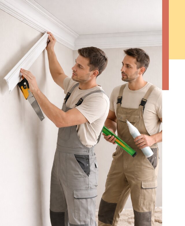 Монтаж потолочного плинтуса в Орехово-Зуево от 2397 руб. — быстро и недорого | ОТДЕЛОЧНИК-Рхв